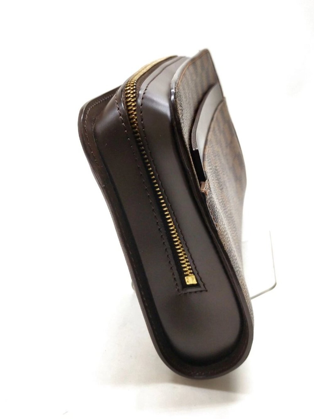 Authentic Louis Vuitton Saint Louis Damier Ebene Wallet Brown LV Zip Organizer - Picture 5 of 16